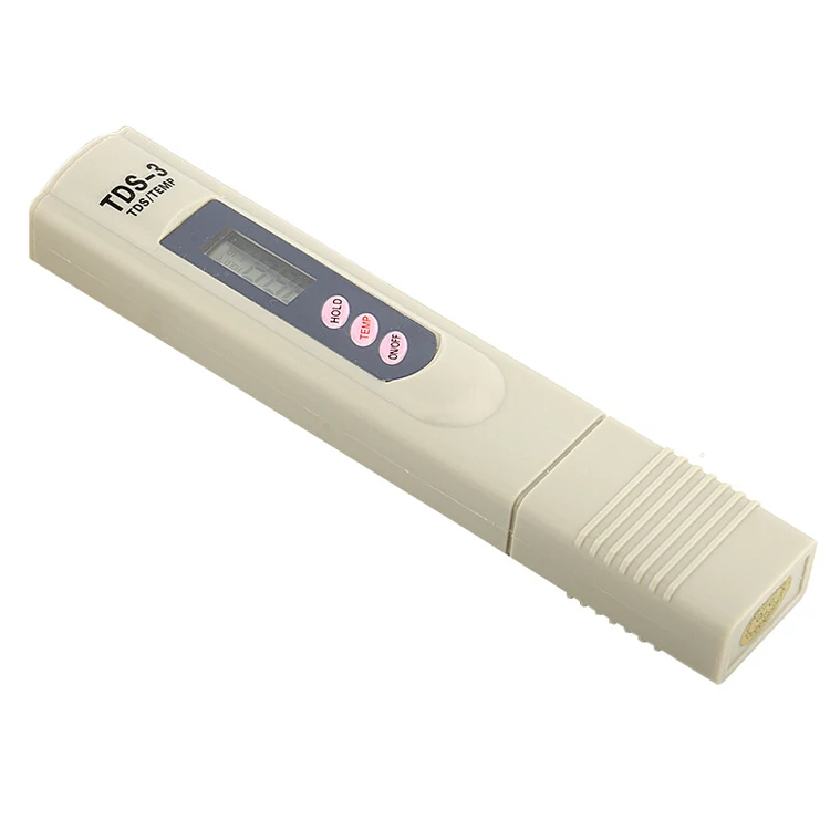 Fine Leather Package TDS Meter Water Tester Pen TDS3 TDS-3  LED Digital Temp PPM Meter Tester Filter Stick Water Purity