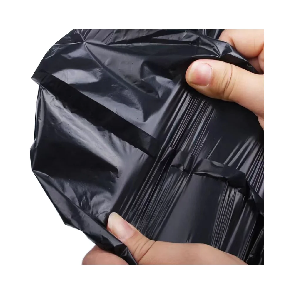 OutdoorCompostable Polyethylene Refuse Sacks 8 13 33 40 50 65 95 Gallon Trash Bag Rolls Industrial Black Stand Supermarket