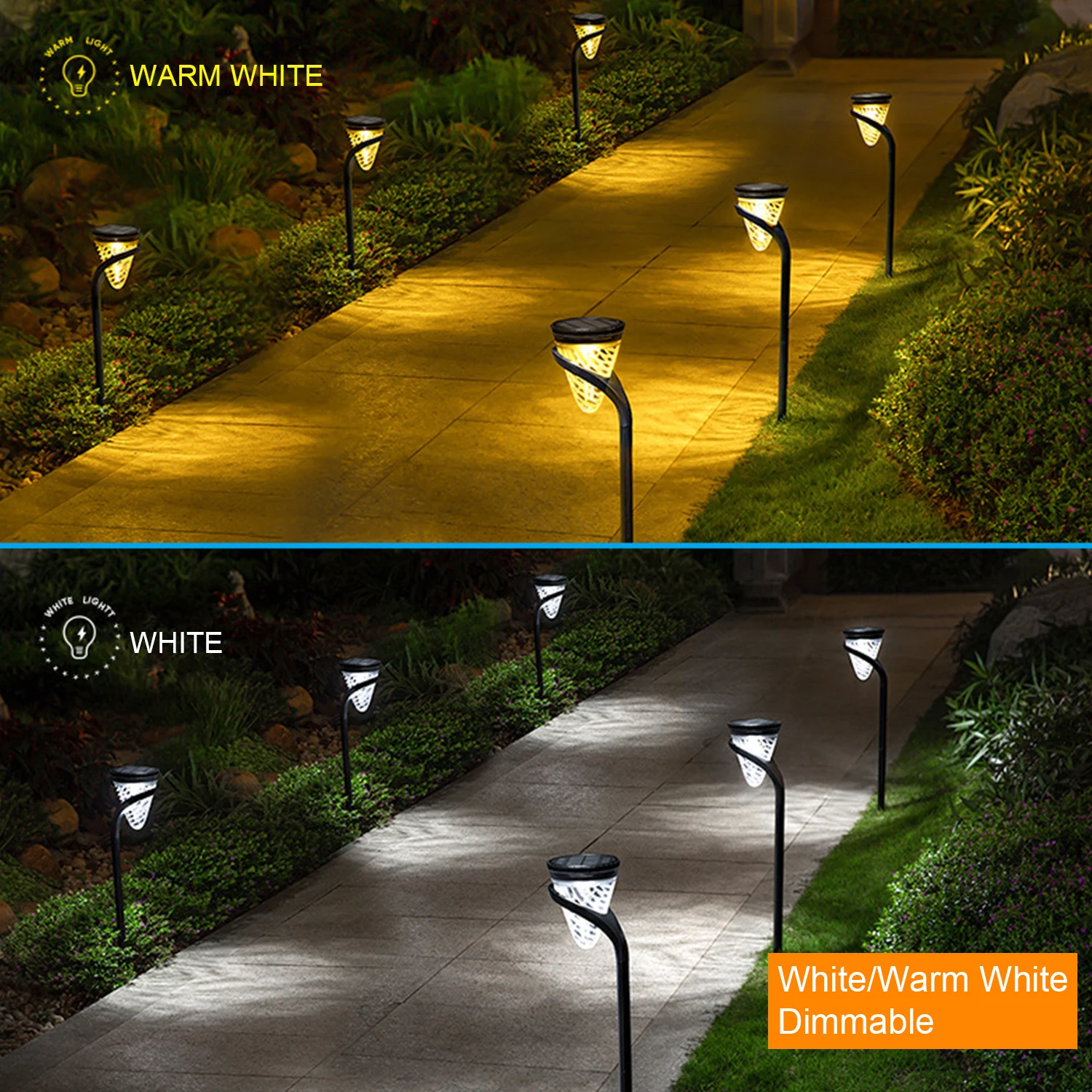 New Product Round Acrylic Professional Waterproof 5W Rgb Outdoor Garden Led Solar Lawn Light