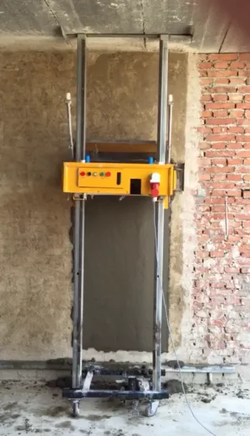High Quality in China  spray the wall machine  Cement construction engineering  Automatic wall wiping machine  Cement plastered
