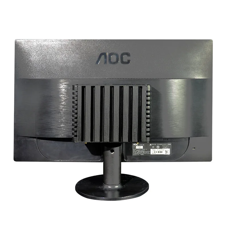 Мини-ПК AMD 6USB I3 I5 I7 5-го поколения с креплением Vesa алюминиевый двухъядерный процессор материнская плата промышленный мини-ПК без