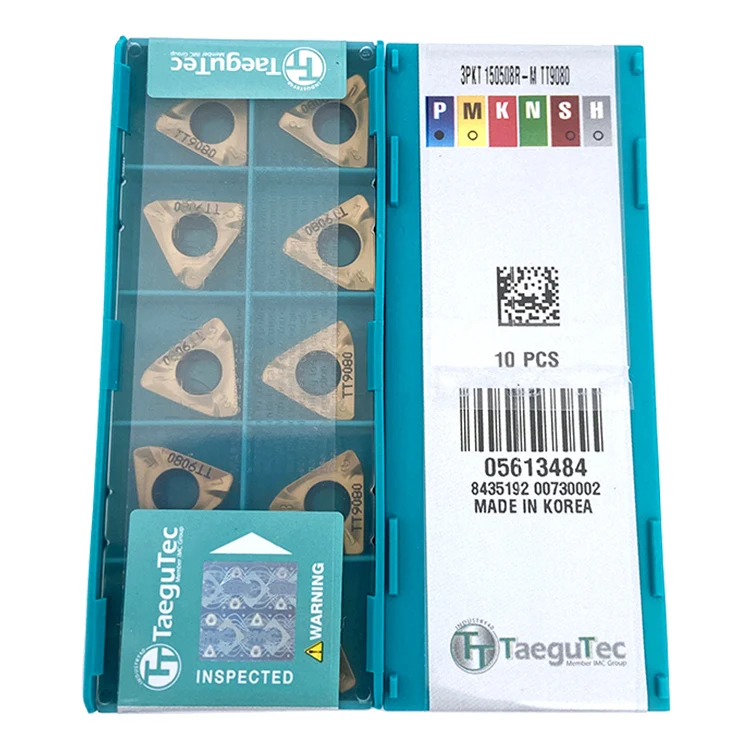 3PKT150508R-MTT9080 Cnc Lathe Cutting Tools Tungsten Turning/milling/grooving Carbide Inserts