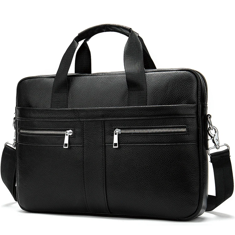 new 2023 travel business laptop genuine leather shoulder messenger bag men