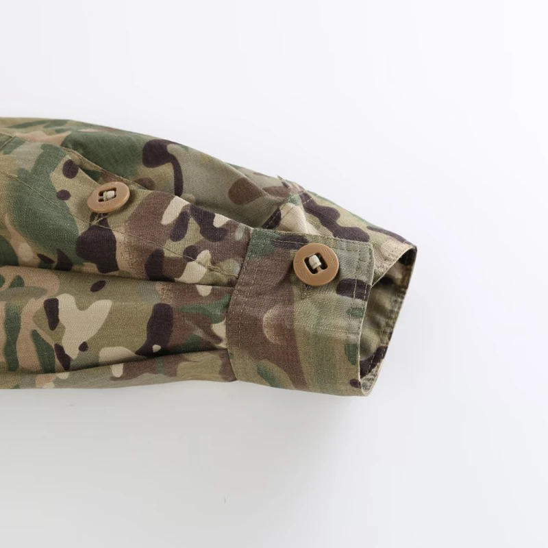 ESDY CPU shirt combat patrol uniform shirt camouflage Training Jacket Green Field Pattern