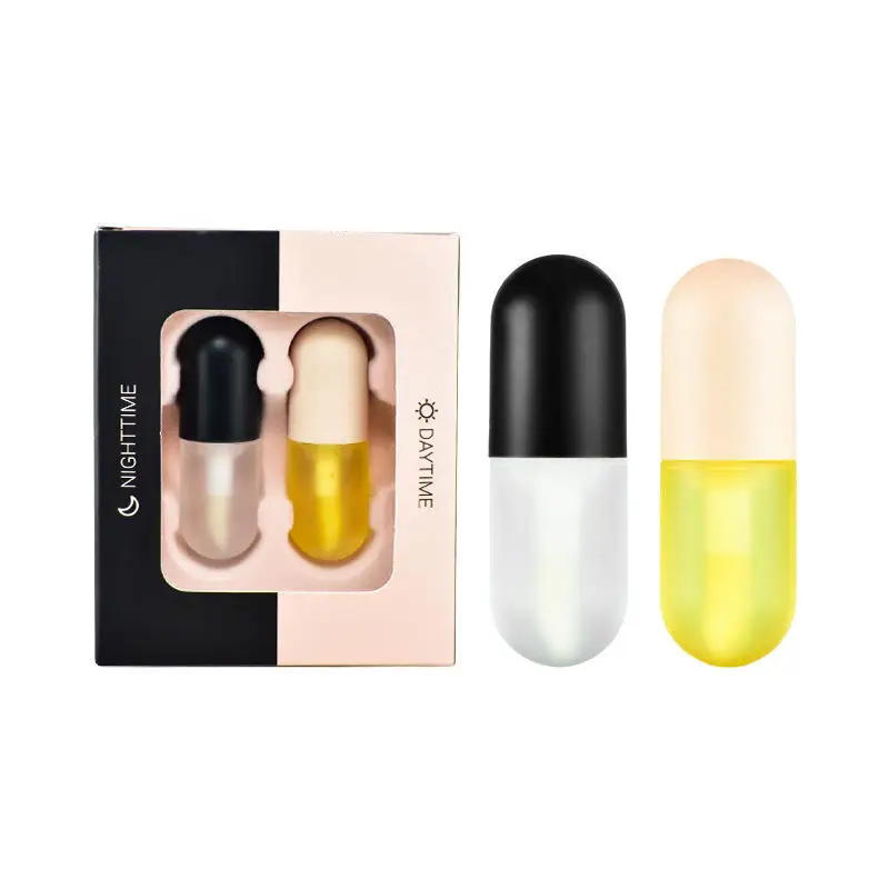 Day and Night Plumping Lip Gloss Vendor Wholesale Custom Logo Private Label Lip Plumper oil set