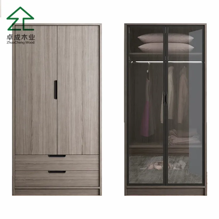 Hanging wardrobe storage wardrobe nepal with glass door