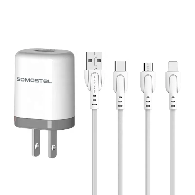 
mobile phone charger cell phone charger 1 USB cable 1.2A phone charger for huawei /samsung 