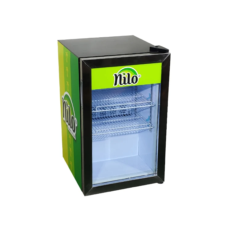 Meisda SC68 68L counter top display mini fridge glass door beverage commercial refrigerator