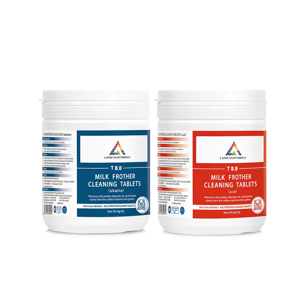 Wholesale Customization Coffee Machine Cleaner Acidic Formula Milk System Cleaning Tablets Remove Stains