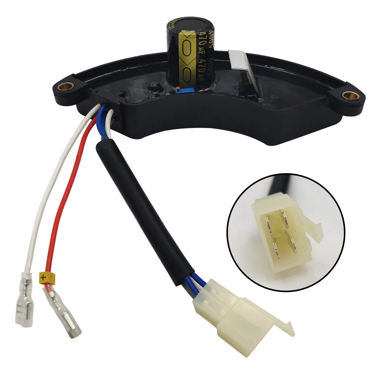 Wotian generator spare parts automatic voltage regulator 5KW 6.5kw generator 3 Phase  Avr Universal Stabilizer for Alternator