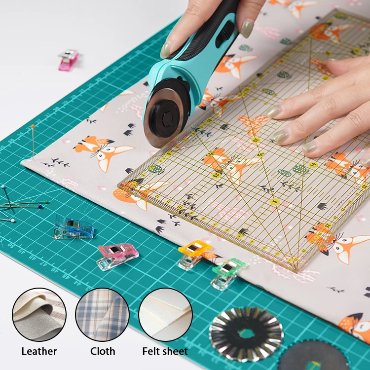 Rotary Cutter Blade Carpet Cutting 45mm Tailor knife blade handheld fabric cutter sk5 sk7 blade