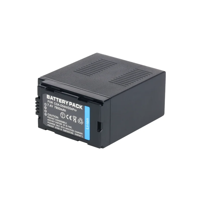 Высокая емкость 7 4 V 7800 мА/ч CGR-D54SH D54H для Pana CGR-D54S CGA-D54S AG-3DA1 AG-AC8PJ AG-AC90A литий-ионная аккумуляторная