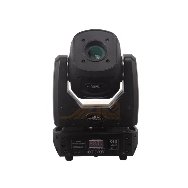 Jiale Mini 100W Beam 6 Gobo Pattern 10CH 13CH 5 Sided Prism Moving Head Light 80W Stage Light