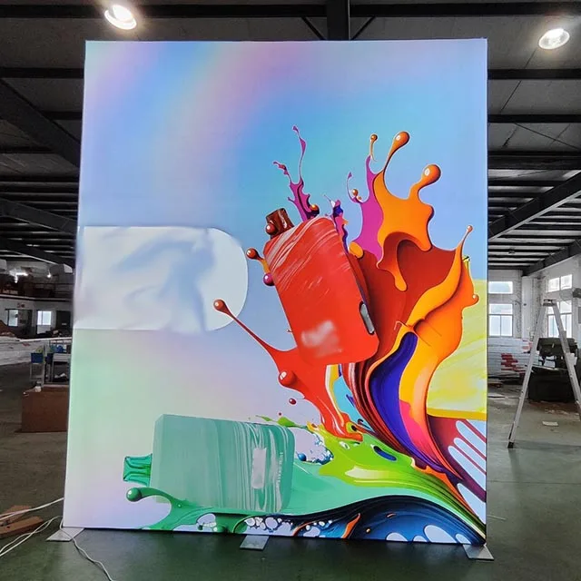 Fabric SEG Display Wall Portable Cheap Price Trade Show Displays Booth Design