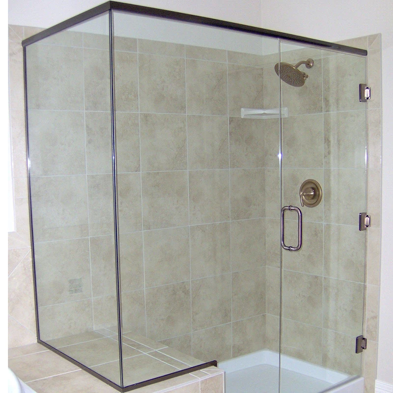 Sonda Chinese Factory Customized Bathroom High Quality Luxury Raindrop Shower Glass for Shower Cabin