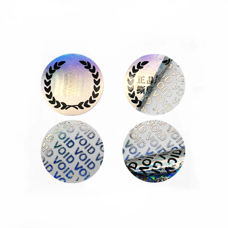 Hot Sale Anti Hologram QR Code Sticker Security Hologram Label Security Tamper VOID Labels Sticker