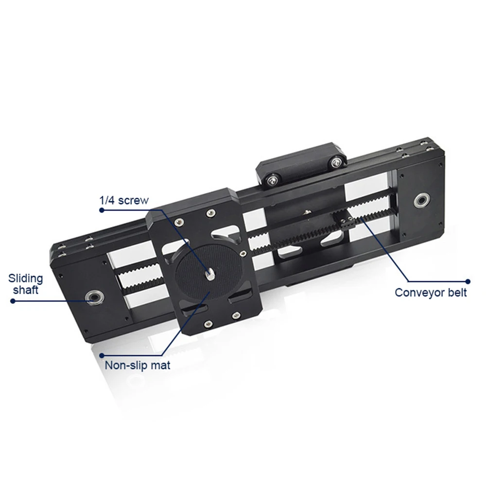 Flexible Aluminum Alloy DSLR Video Camera Motorized Mini Moving Track Slider Dolly for Photography Film Shooting