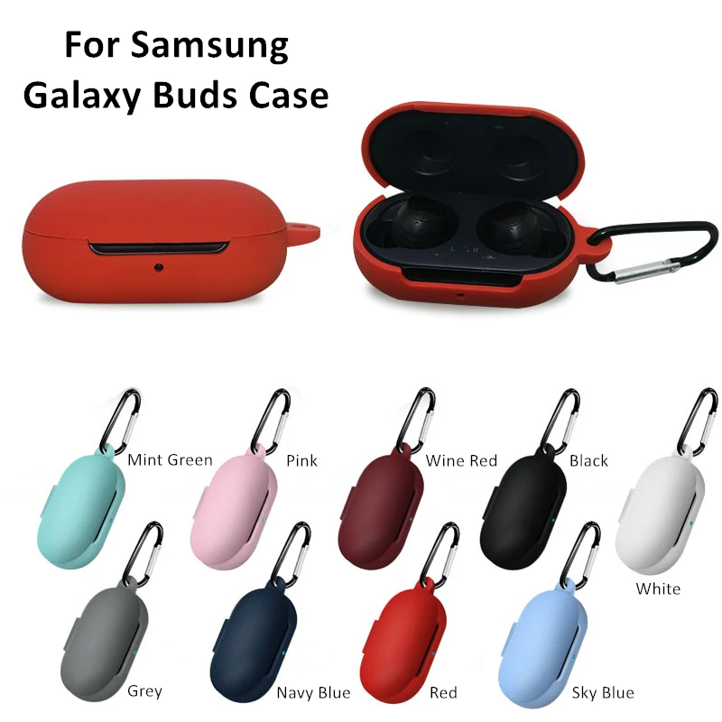  Лидер продаж силиконовый защитный чехол для наушников Samsung Galaxy Buds зарядный с