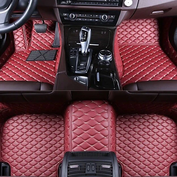 
2021 Customized 7d car mats 6d non-skid car floor mat high grade leather for Honda 
