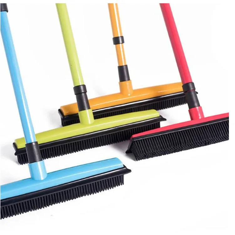 Supplier brooms and squeegees multifunction magic wiper rubber silicone-broom 2023 silicon flat broom