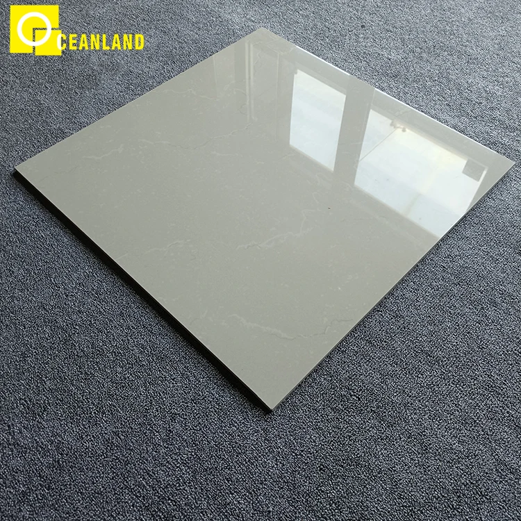 white salt and pepper ceramic glazed floor tiles 40x40