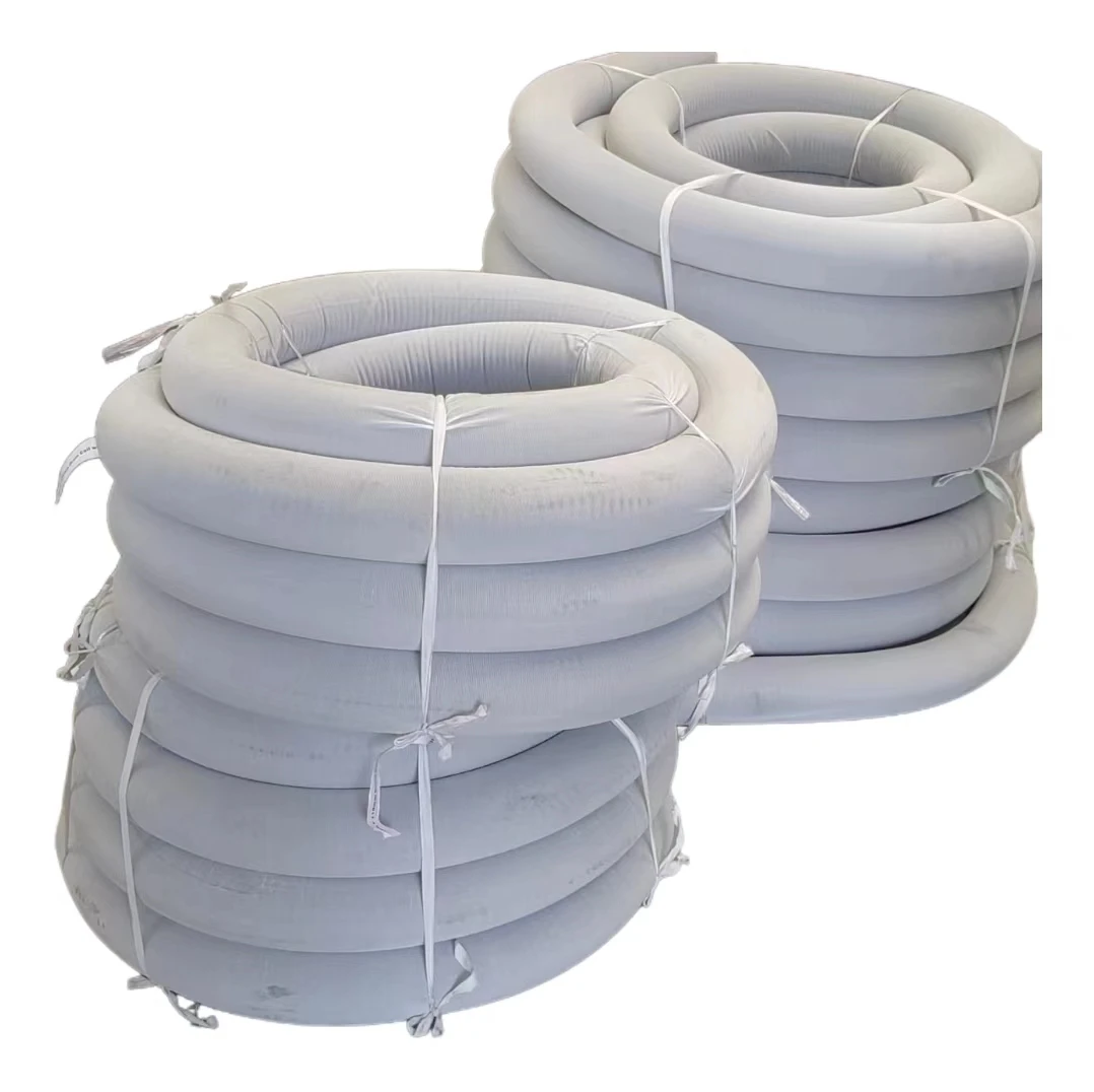 4 Inch Park Green Space Buried Drainage Pipe Fittings White Polyester Mesh Socks Manufacturers