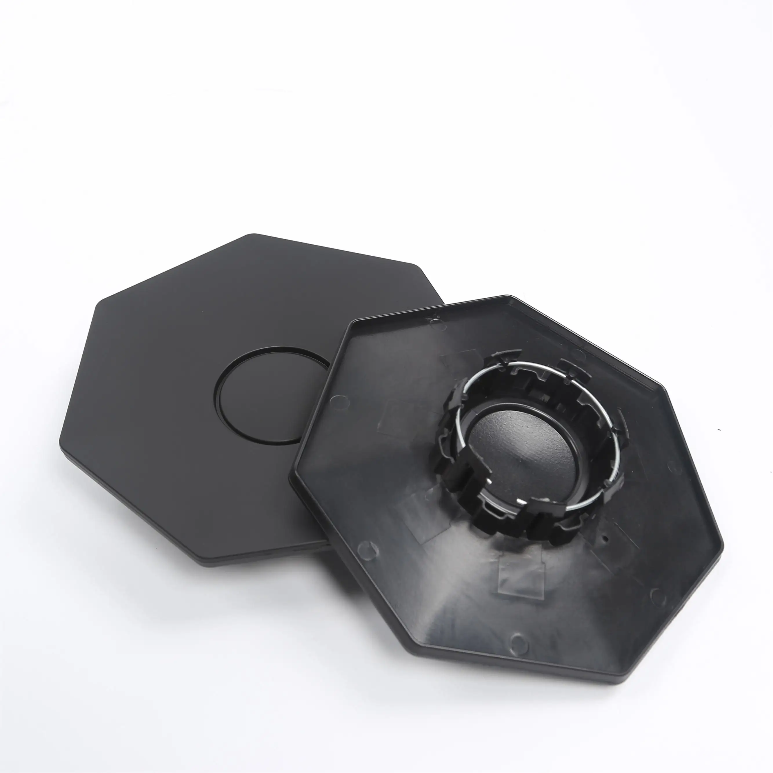 4 PCS Full Coverage Wheel Center Hub Caps Cover for Tesla Cybertruck 2024 Removable Accessories