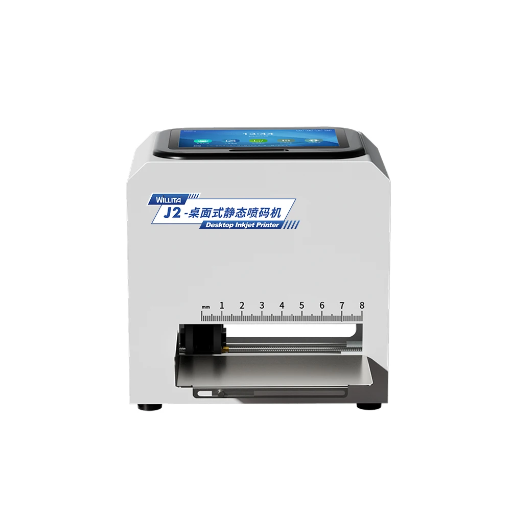 Willita Good Quality Portable Static QR Code Logo Printing Machine Desktop Inkjet Label Printer