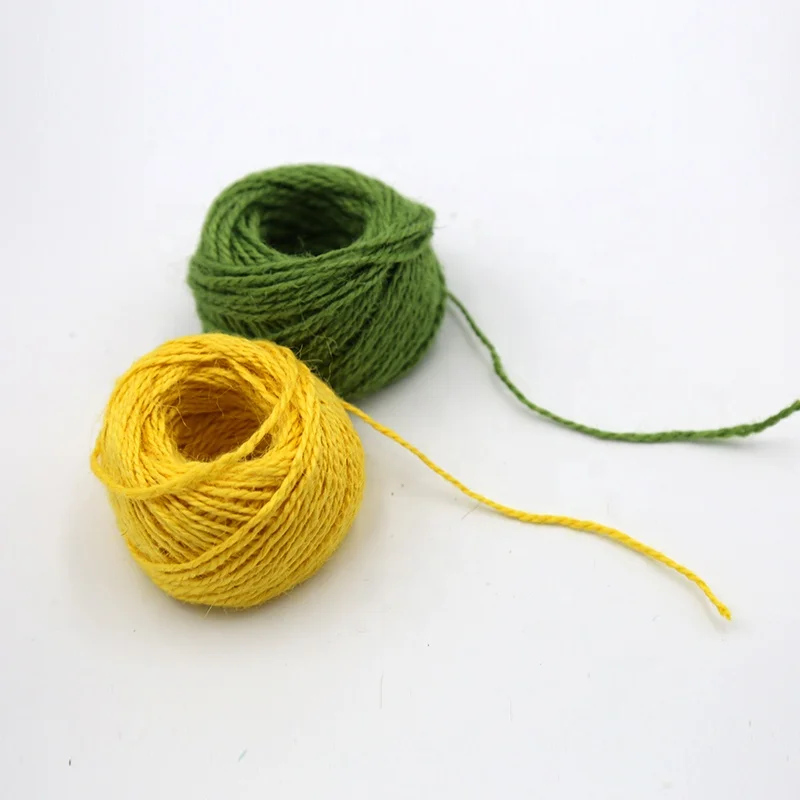 DIY Настенный декор цветной джутовый шпагат/пеньковая веревка пеньковый шпагат для