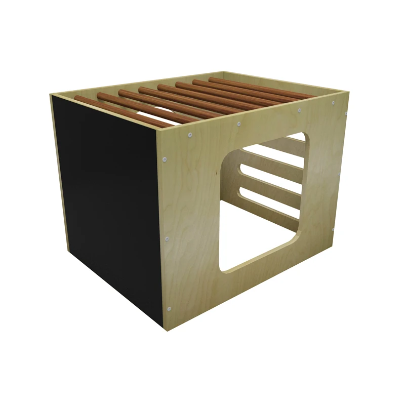 Nashow LMGP-015 Kid Montessori Furniture Climbing Cube Montessori Triangle