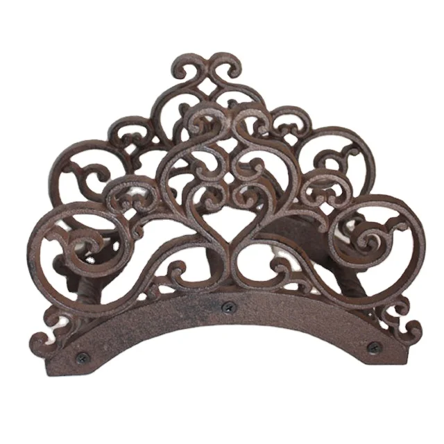garden decoration cast iron hose holder/garden decorative cast iron hose holder/garden accessories hose holder