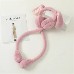 Hot earmuffs will move rabbit ears cute earmuffs female winter weather warm earmuffs antifreeze package ear hat R0866