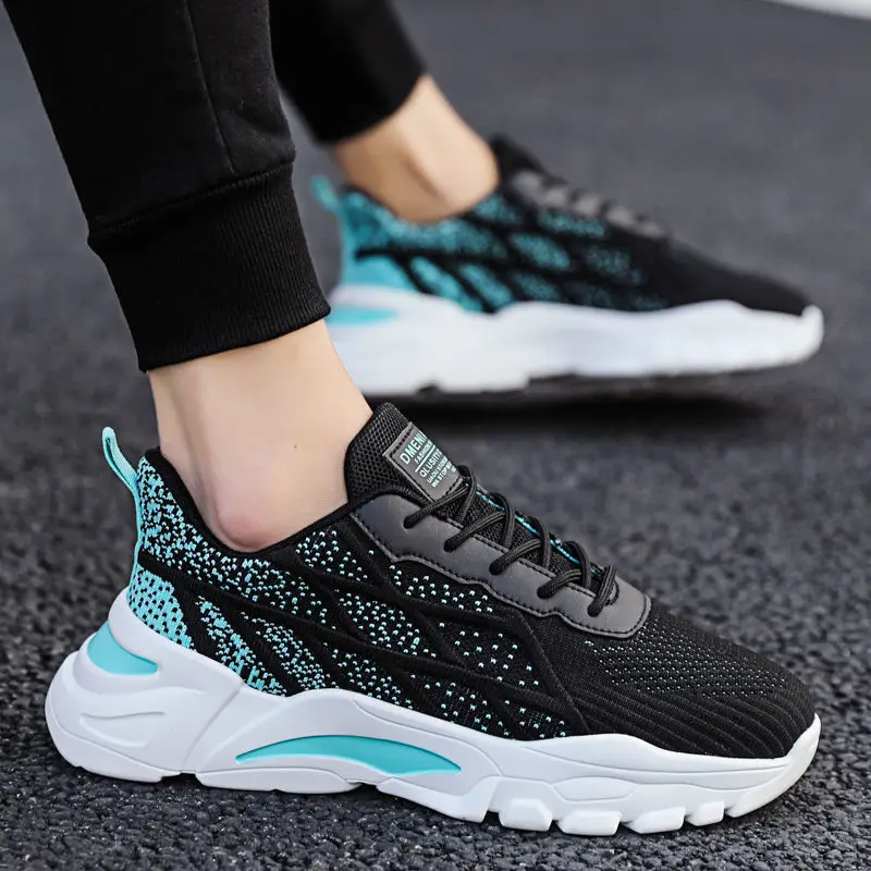 wholesale hot sale high quality jogging running fashion cheap gym sneakers custom print casual sport shoes men stock