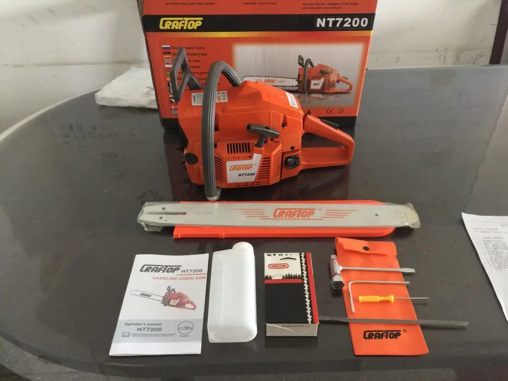 NEWTOP высокое качество 72CC бензопила NT7200 все части совместимы с Hus 272xp
