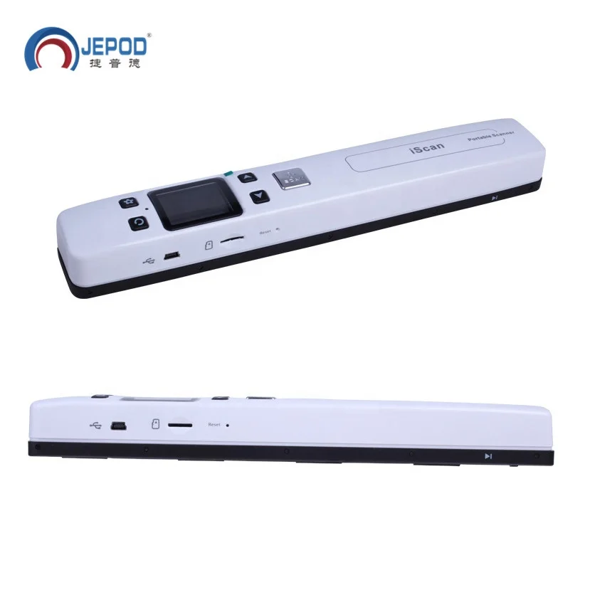 JEPOD Iscan 1050 точек/дюйм удобный документ фото чеки книга двойной JPG / PDF беспроводной Wifi портативный цифровой цветной сканер