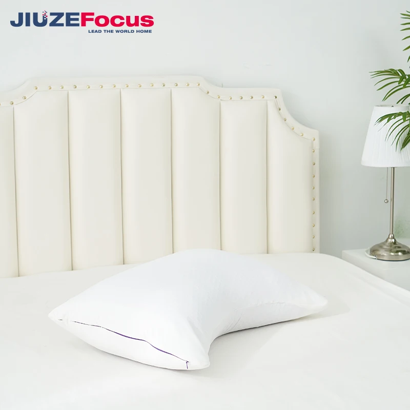 Bed Pillow Gel shredded Memory Foam Adjustable Pillows Washable Cover gel cooling nursing pillow