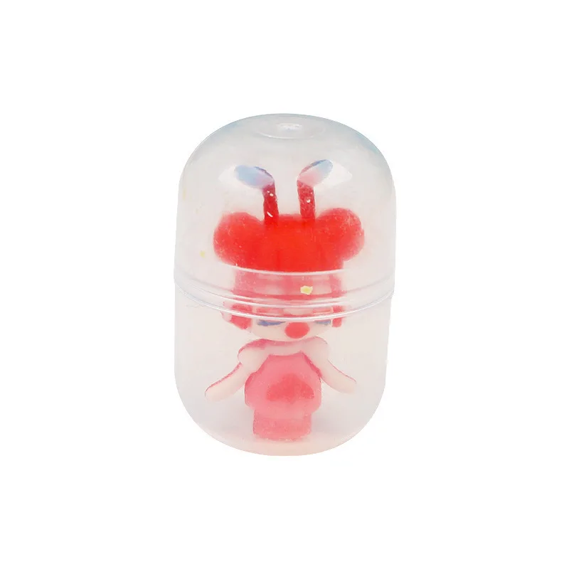 K587 2024 New Mini Doll Toys Vending Machine Gashapon Capsule Toys Fully Transparent Toys For Claw Machine