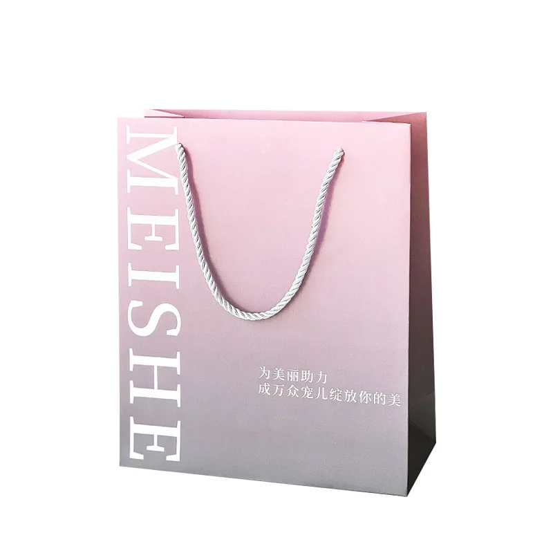 15*8*21cm/21*14*19cm/20*11*27cm Luxury Gift Shopping Kraft Brown Craft Paper Bag with Handles
