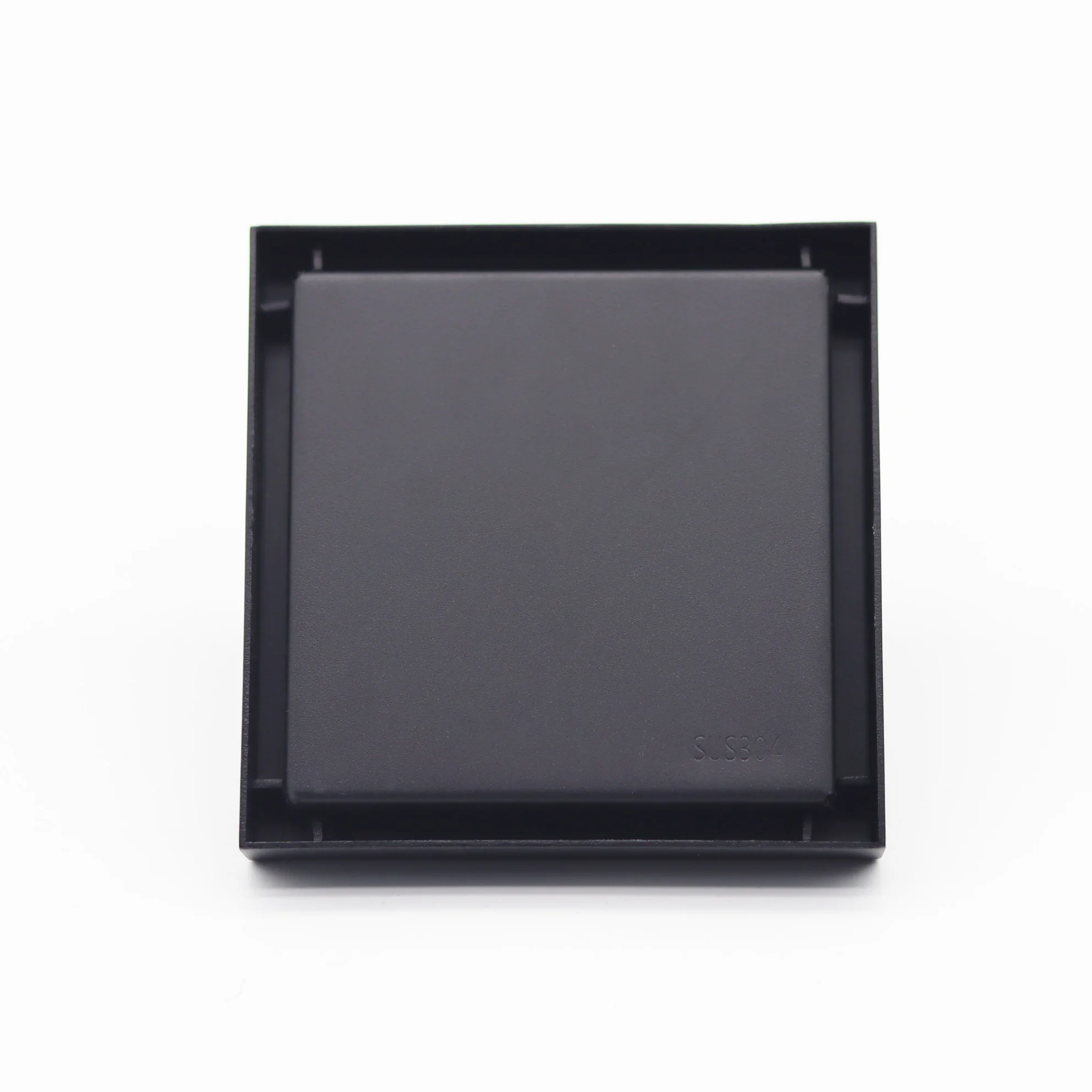 Shower Drain Black Gold Bathroom Square Floor Drainer Trap Waste Grate Anti-Odor Hair Strainer Floor Drain matt black