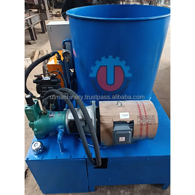 Fuel Biomass Briquette Compressed Machines Wood Sawdust Block Compressed Press Machines