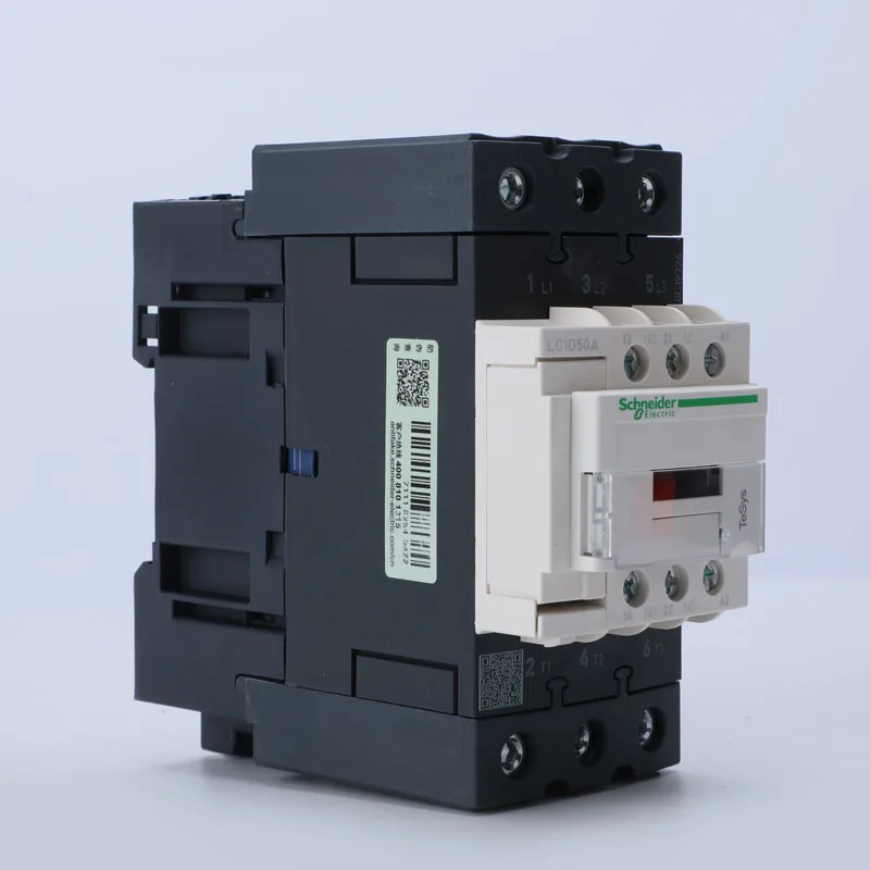 Оригинальный электрический контактор переменного тока Schn eider LC1D50AB7 LC1D50ACC7 LC1D50AE7 LC1D50AF7 LC1D50AM7 LC1D50AQ7 по хорошей