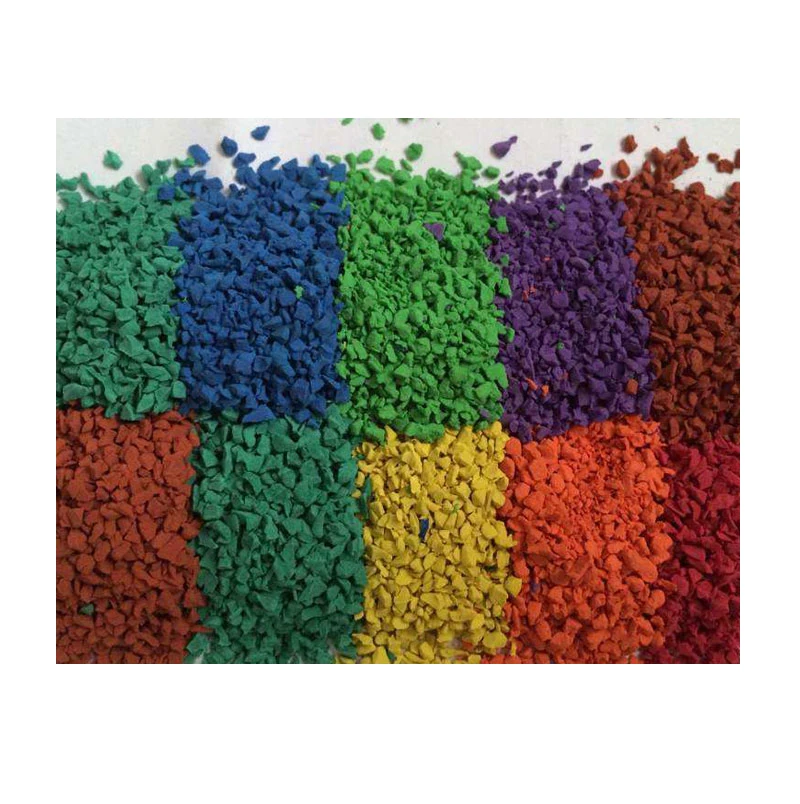 Synthetic Aging Resistant Non-toxic Epdm Rubber Granules For Child Play Area