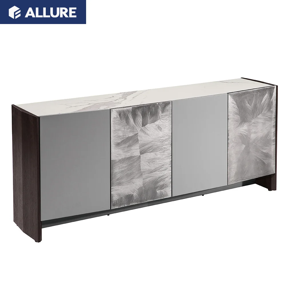 Allure Simple Design Interior Household Modern Dining Room Furniture Buffet Cabinet For Apartment