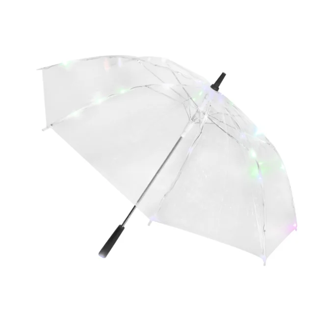 
Paraguas transparente led colorful transparent light umbrella 