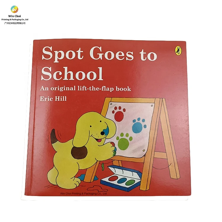 RTS softcover opp lamination 3d pop up English book printing for children 5 to 7