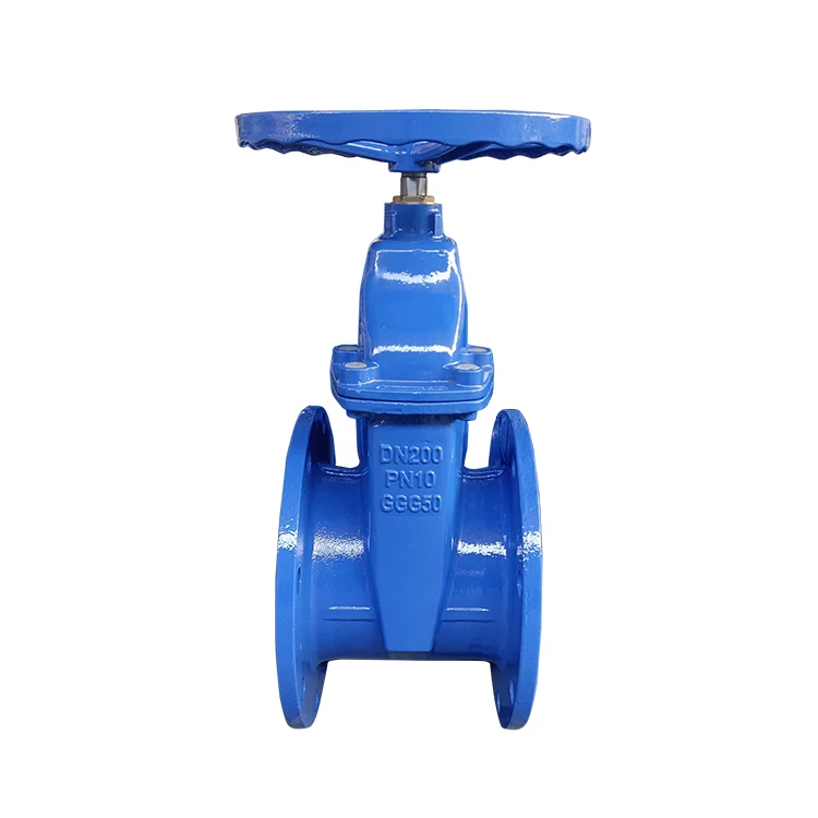 Ductile Cast Iron GGG50 DIN standard DIN3352 DN200 Non-rising stem F4 gate valve PN10