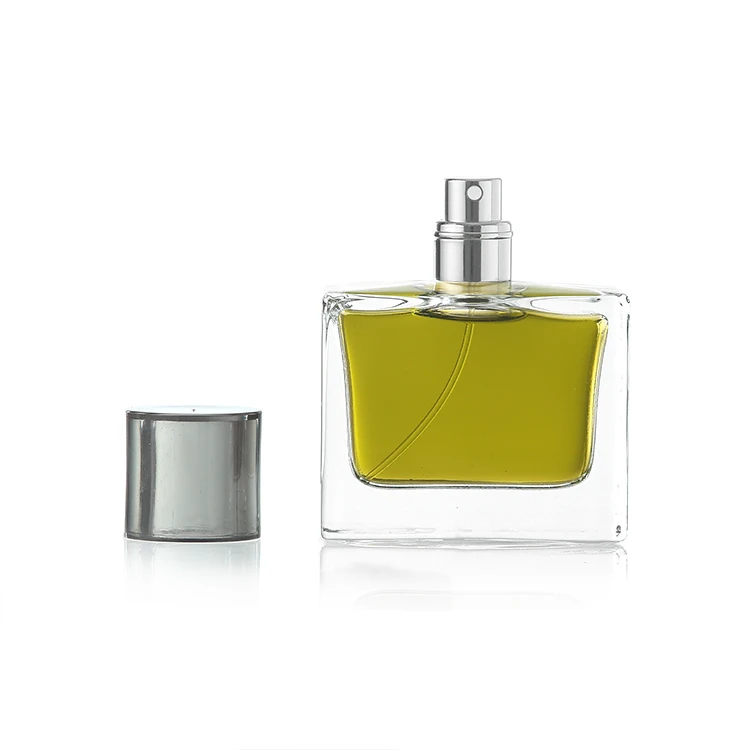 30 50 100ml Square bottle for fragrance air freshener empty perfume glass bottle diffuser bottle