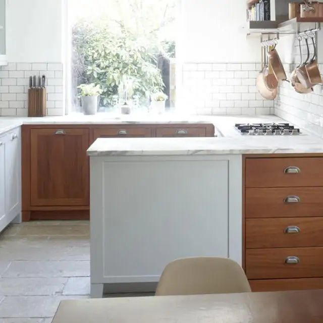 White Shaker American Style Melamine Board PVC Solid Wood Cabinet Door Kitchen Cabinet