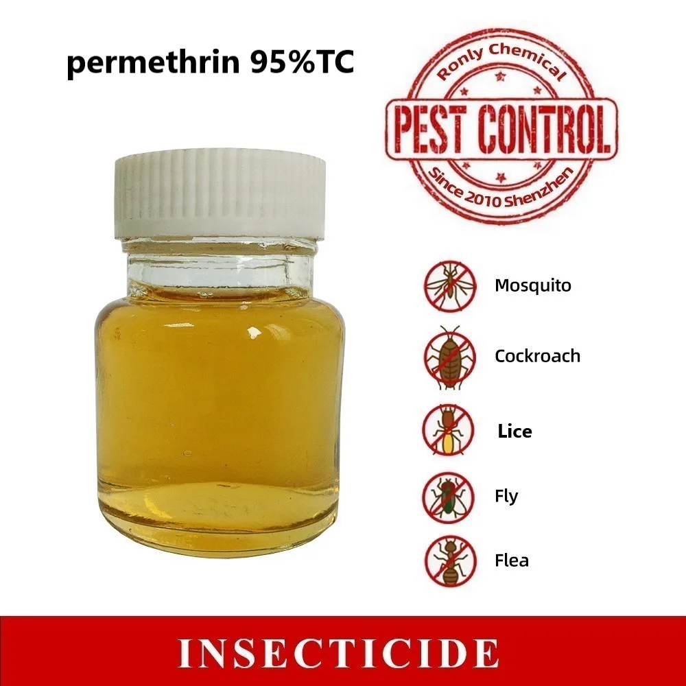 permerthrin permithrin permetrin 95%TC liquid high purity material cas 52645-53-1 pest control insecticida permetrina