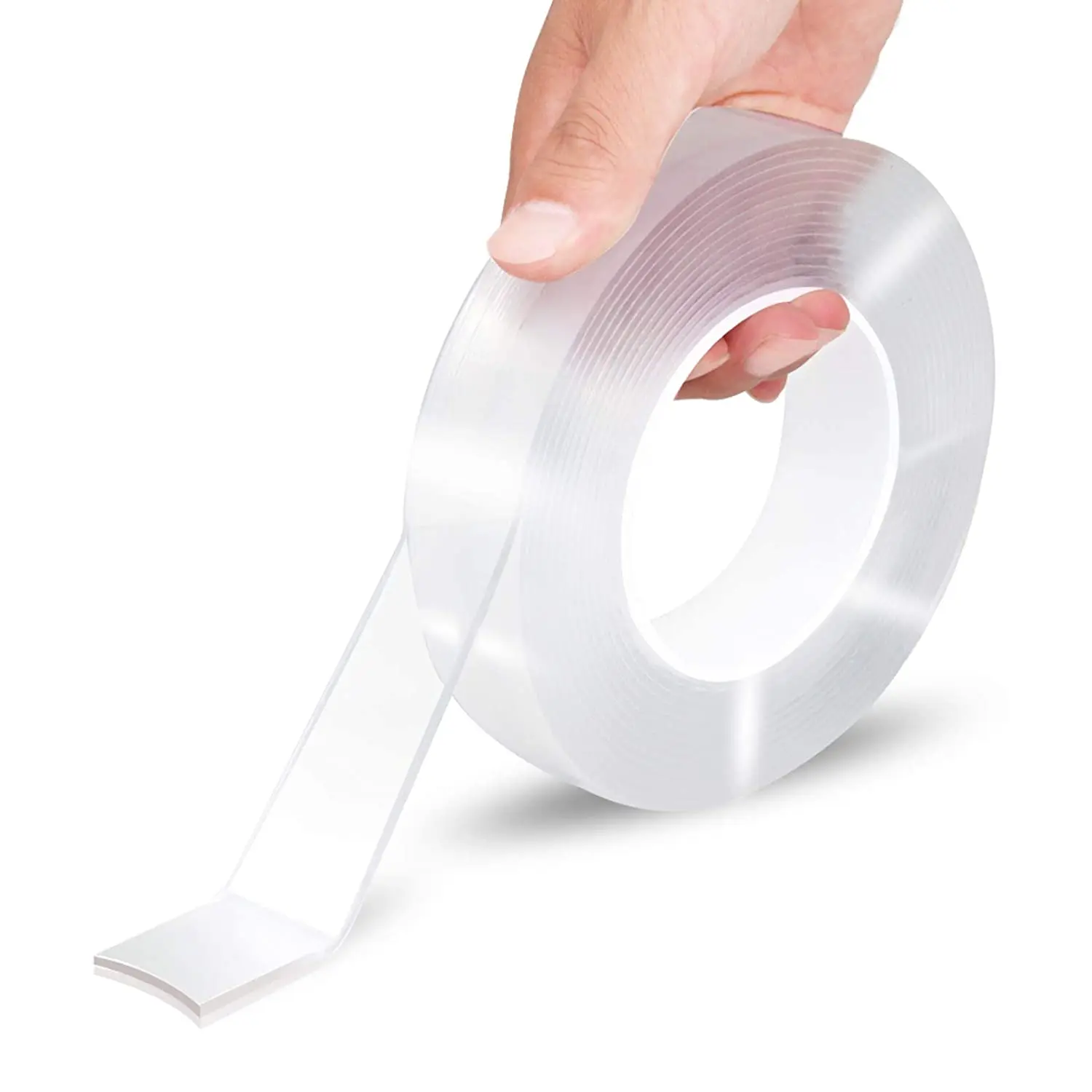 Transparent Nano Double Side Adhesive Tape Reusable Silicone Nano Adhesive Tape